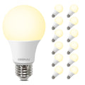 DEGNJU A19 LED Bulbs – 60W Equivalent, 2700K Soft White, 800 Lumens, E26 Base, Non-Dimmable, 12 Pack