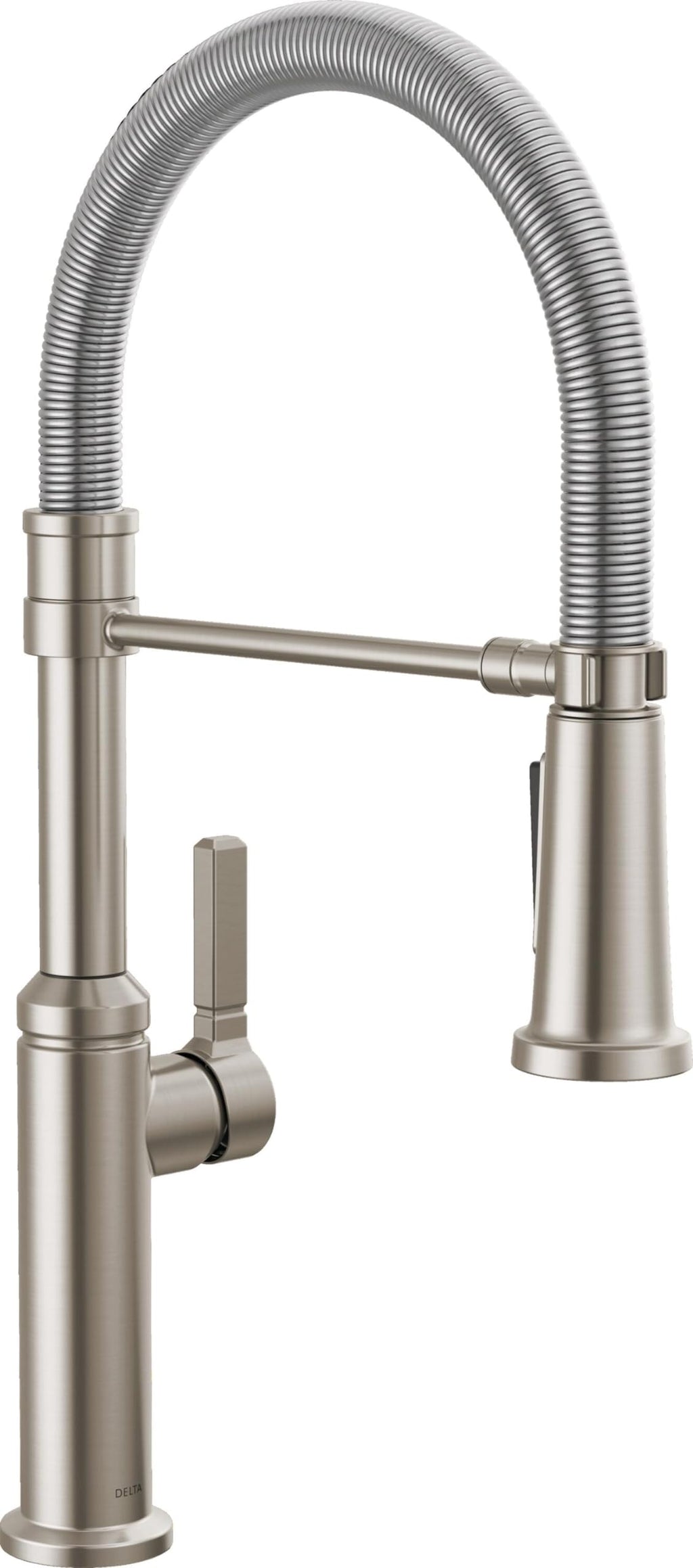 Delta Rhett Pro Style Commercial Kitchen Faucet with Pull Down Sprayer – 18829-SS-DST
