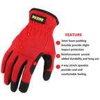 DULFINE High Performance Work Gloves for Men – 3 Pairs Pack, High Dexterity, Touchscreen Ready, Excellent Grip (Medium)