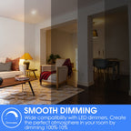 E Energetic Lighting Dimmable LED Bulbs – 60W Equivalent, 8W, 4000K, E26, ETL Listed, 12-Pack