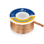 Essmetuin Solder Wick Braid 100ft with Flux for Electronics (0.1in / 2.5mm)