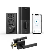 eufy Security Smart Lock C30 with Door Lever – Keyless Entry & Built-in Wi-Fi Deadbolt