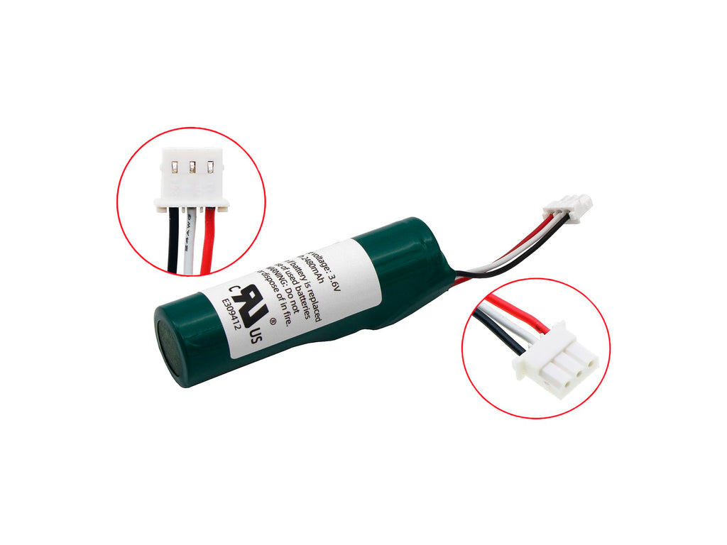 Gikysuiz 3.6V 2480mAh Replacement Battery for Honeywell PROSIXC2W (300-10342)