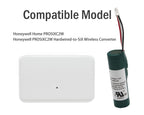 Gikysuiz 3.6V 2480mAh Replacement Battery for Honeywell PROSIXC2W (300-10342)