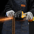 GOTUU Cordless Angle Grinder for DEWALT 20V MAX Battery – 4-1/2in Brushless Cut Off Tool, Safe Paddle Switch, 3-Speed