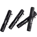 HATORI LED Mini Flashlight – 4 Pack, 150-Lumen Pocket Pen Light (3.55 in) for Camping, Outdoor, Emergency