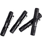 HATORI LED Mini Flashlight – 4 Pack, 150-Lumen Pocket Pen Light (3.55 in) for Camping, Outdoor, Emergency