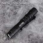 HATORI LED Mini Flashlight – 4 Pack, 150-Lumen Pocket Pen Light (3.55 in) for Camping, Outdoor, Emergency
