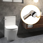 Hibbent Universal Front Mount Toilet Handle Replacement Kit — Brushed Nickel Finish
