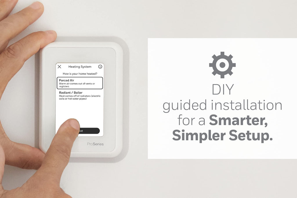 Honeywell Home T9 WiFi Smart Thermostat with 1 Smart Room Sensor – White