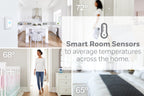 Honeywell Home T9 WiFi Smart Thermostat with 1 Smart Room Sensor – White