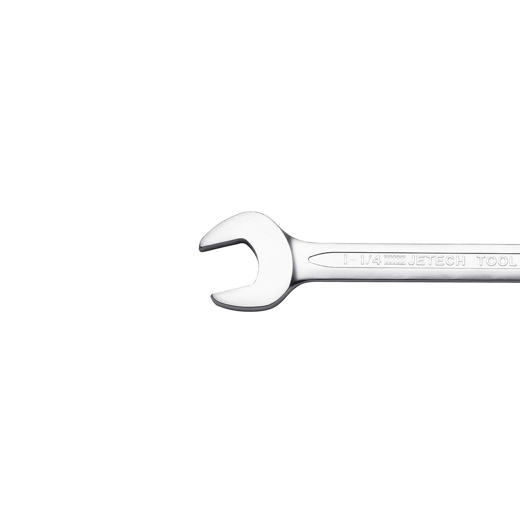 Jetech 1-1/4-Inch SAE 12-Point Combination Wrench | Chrome Vanadium, 15-Degree Offset