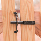 JIAHOO Post Mount Gate Latch – Heavy-Duty Self-Latching Gate Hardware for Wood/Vinyl Fences