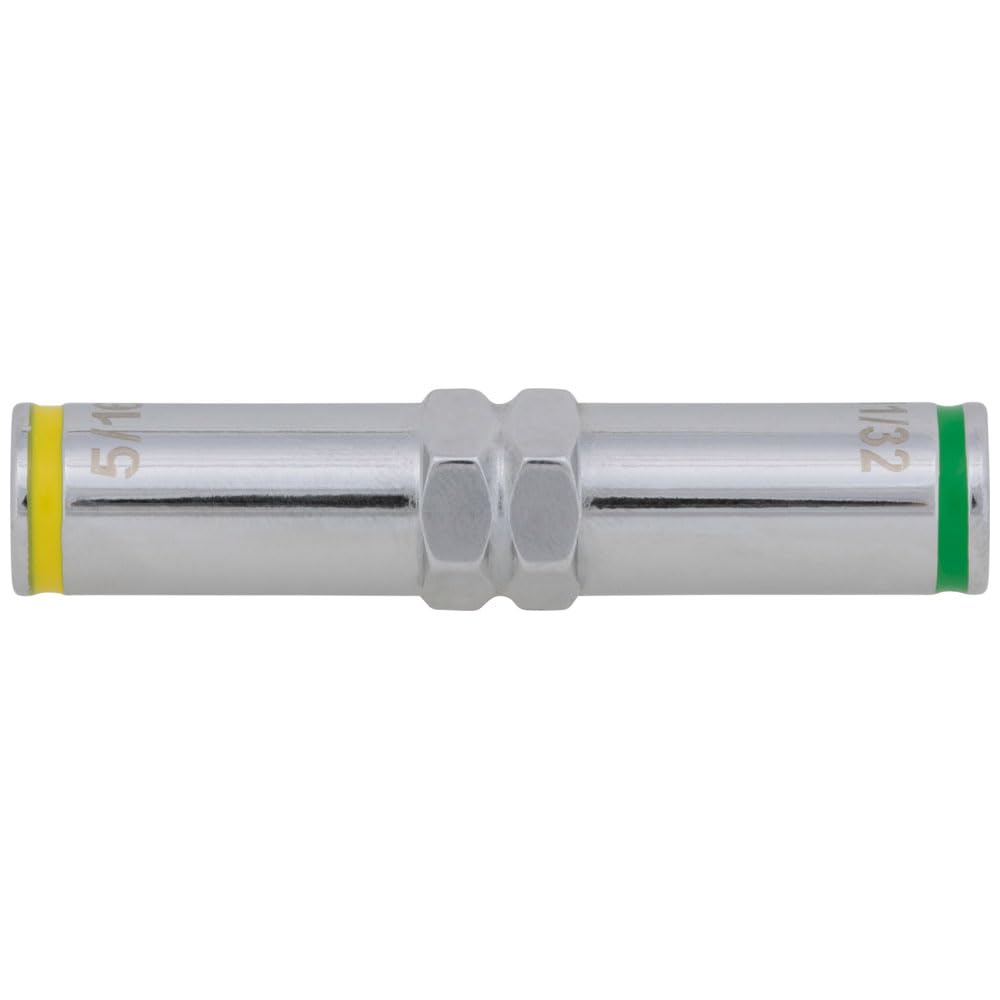 Klein Tools 32809MAG 9-in-1 Magnetic Pass-Through Nut Driver – SAE Hex Sizes 3/16 to 3/4 in