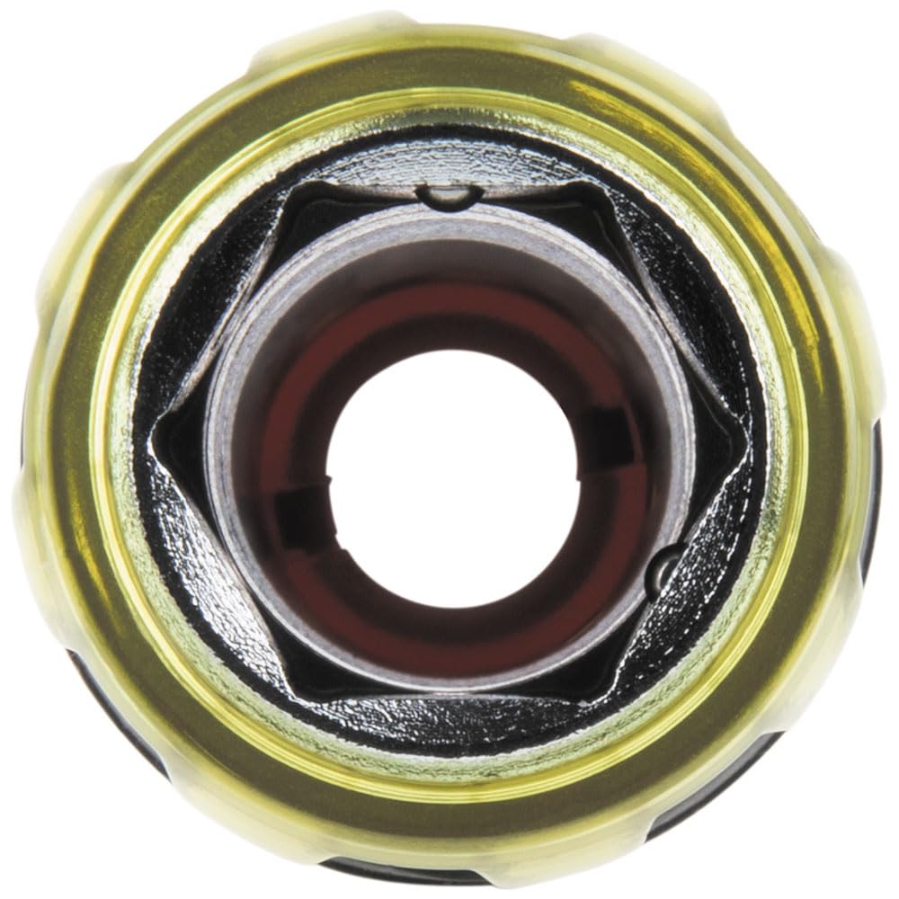 Klein Tools 32809MAG 9-in-1 Magnetic Pass-Through Nut Driver – SAE Hex Sizes 3/16 to 3/4 in