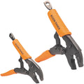 Klein Tools 38660 Locking Pliers Set — 7-Inch & 10-Inch Curved Jaw, Quick Release, High Torque