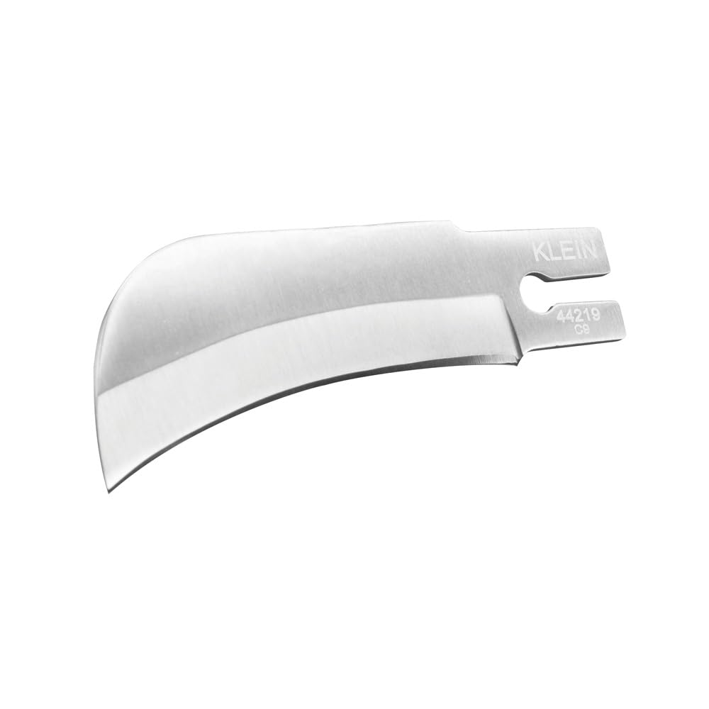 Klein Tools 44219 Replacement Hawkbill Blade for 44218 Cable Skinning Knife — 3-Pack