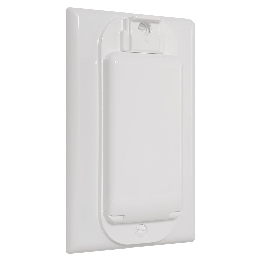 LRANFOW 4-Light Switch Guard Cover | Baby-Proof Rocker Wall Switch