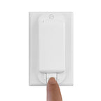 LRANFOW 4-Light Switch Guard Cover | Baby-Proof Rocker Wall Switch