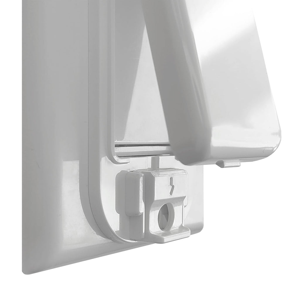 LRANFOW 4-Light Switch Guard Cover | Baby-Proof Rocker Wall Switch