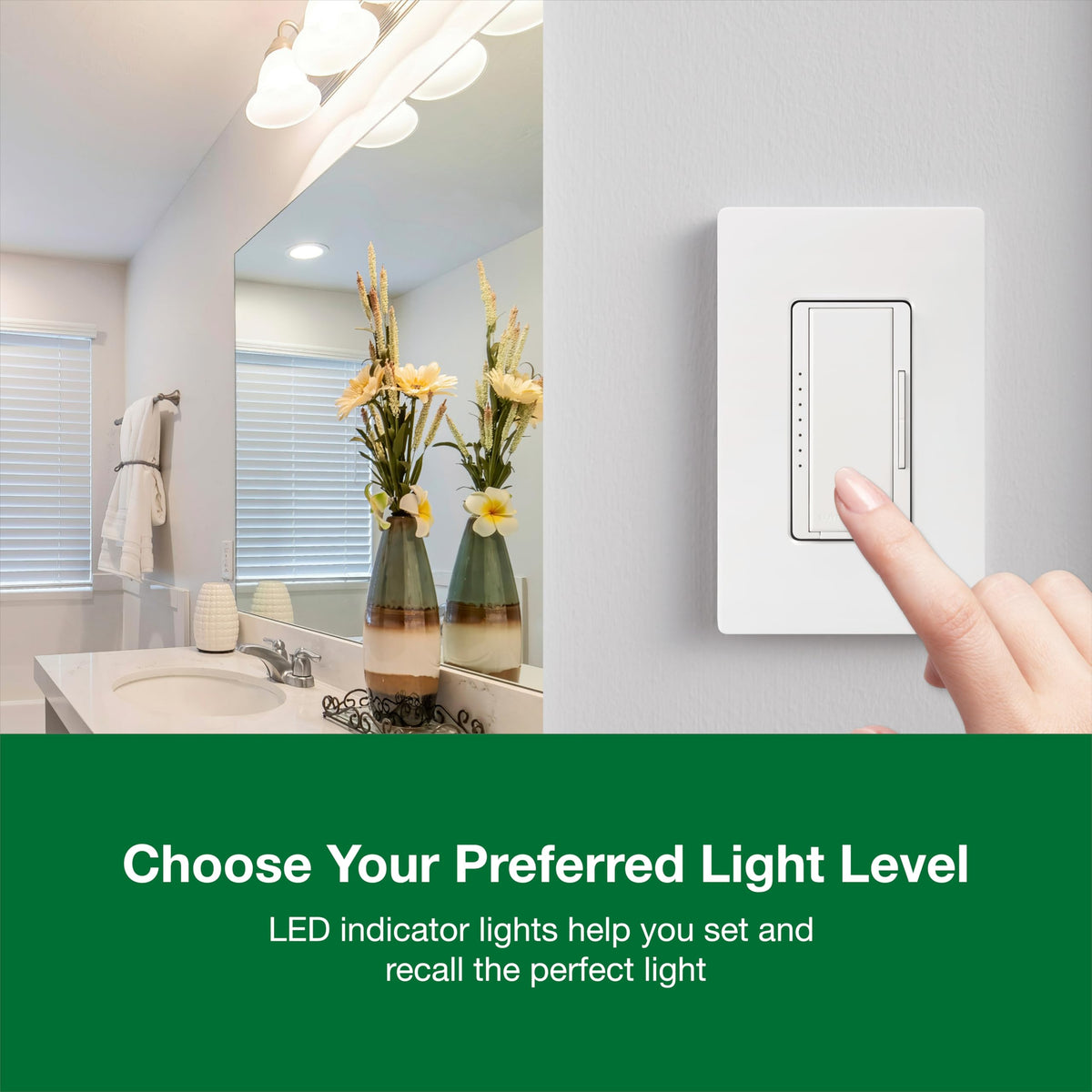 Lutron Maestro LED+ Dimmer Switch 2-Pack | 150W LED/CFL, 600W Incandescent | Single-Pole or Multi-Location – White
