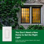 Lutron Maestro LED+ Dimmer Switch 2-Pack | 150W LED/CFL, 600W Incandescent | Single-Pole or Multi-Location – White