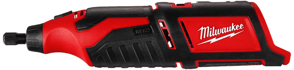 Milwaukee 12V Cordless Rotary Tool – Lightweight, Variable Speed (5k–32k RPM), 1/8 inch Collet