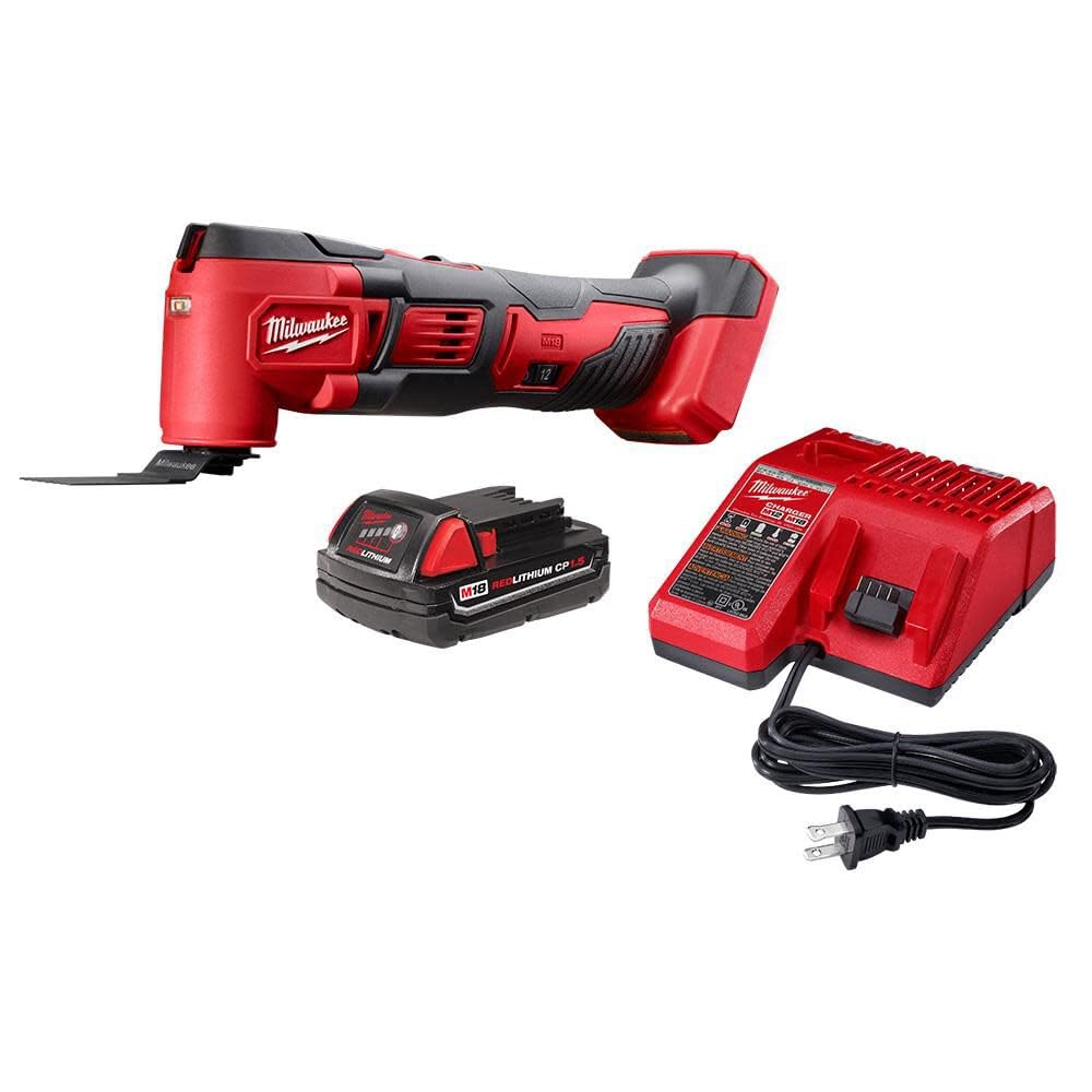Milwaukee M18 Multi Tool Kit with 1.5Ah Battery | 2626-21CP