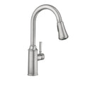 Moen Conneaut One-Handle Pulldown Kitchen Faucet with Reflex Docking and Power Clean - Spot Resist Stainless 87801SRS