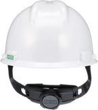 MSA 475358 V-Gard Cap Style Hard Hat with Fas-Trac III – White
