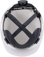 MSA 475358 V-Gard Cap Style Hard Hat with Fas-Trac III – White
