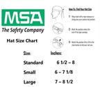 MSA 475358 V-Gard Cap Style Hard Hat with Fas-Trac III – White
