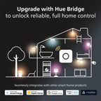 Philips Hue Go Smart Portable Table Lamp – White & Color Ambiance, Indoor & Outdoor
