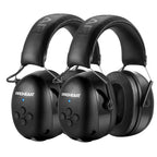 PROHEAR 037 2-Pack Bluetooth 6.0 Hearing Protection Headphones – Rechargeable, 30dB SNR for Mowing and Workshops