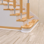 Risunpet Flexible Quarter Round Molding – Peel & Stick Trim for Crown & Baseboard