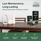 Rubio Monocoat SheenPlus Satin Finish 0% VOC – Interior Wood, 350 ml, 560 ft² Coverage