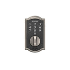 Schlage BE375 CAM 619 Camelot Touchscreen Deadbolt – Keyless Entry Lock, Satin Nickel | SCHLAGE