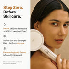 SecondShower Filtered Shower Head with Handheld – NSF 99.9% Chlorine Removal, Vitamin C Filter, High Pressure