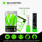 SHARPRO 1/4 Spiral Upcut Router Bit – Solid Carbide, High-Precision CNC Bit for Wood Inlay and Plastic