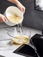 Sidmund Multi-functional Drain Basket – Over-Sink Colander for Fruit & Veg (2024)