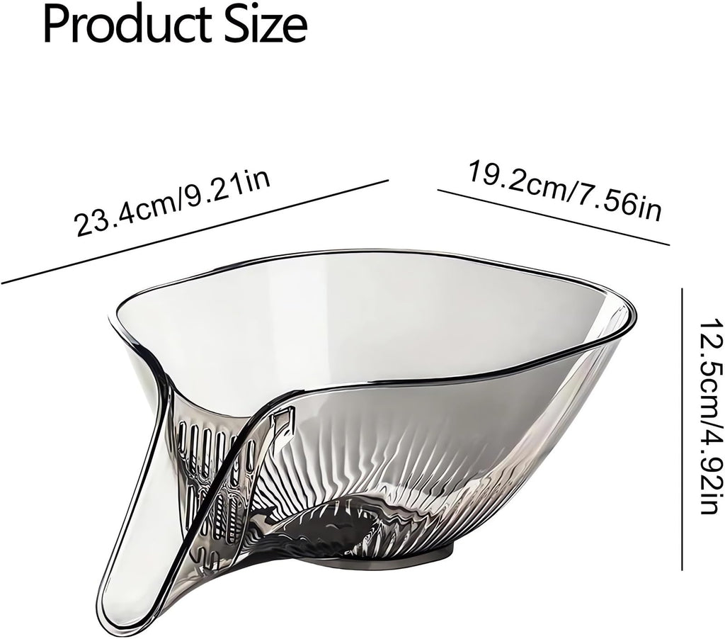 Sidmund Multi-functional Drain Basket – Over-Sink Colander for Fruit & Veg (2024)