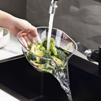 Sidmund Multi-functional Drain Basket – Over-Sink Colander for Fruit & Veg (2024)