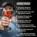 Simon Tools Magnetic Bit Holder for Milwaukee M12 Gen3 3453-20 – Secure, Durable
