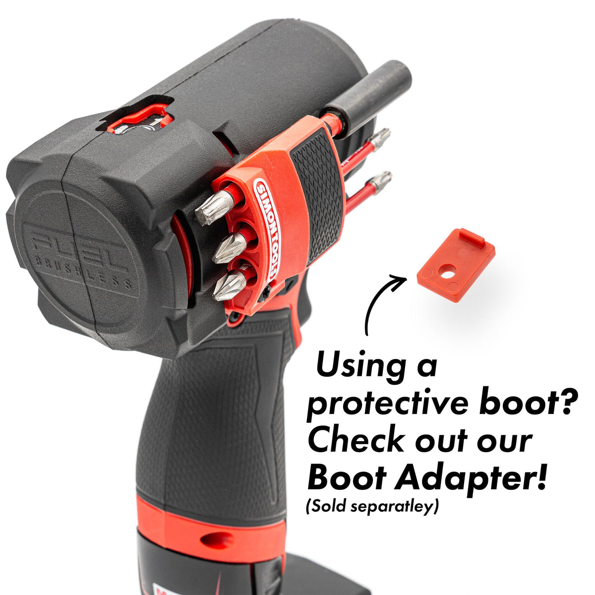 Simon Tools Magnetic Bit Holder for Milwaukee M12 Gen3 – Secure Magnetic Bit Holder for M12