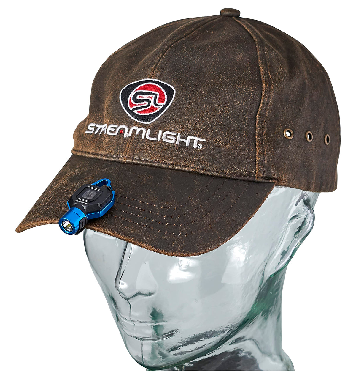 Streamlight Pocket Mate 325-Lumen USB Rechargeable Keychain Flashlight | Clip-On, Blue