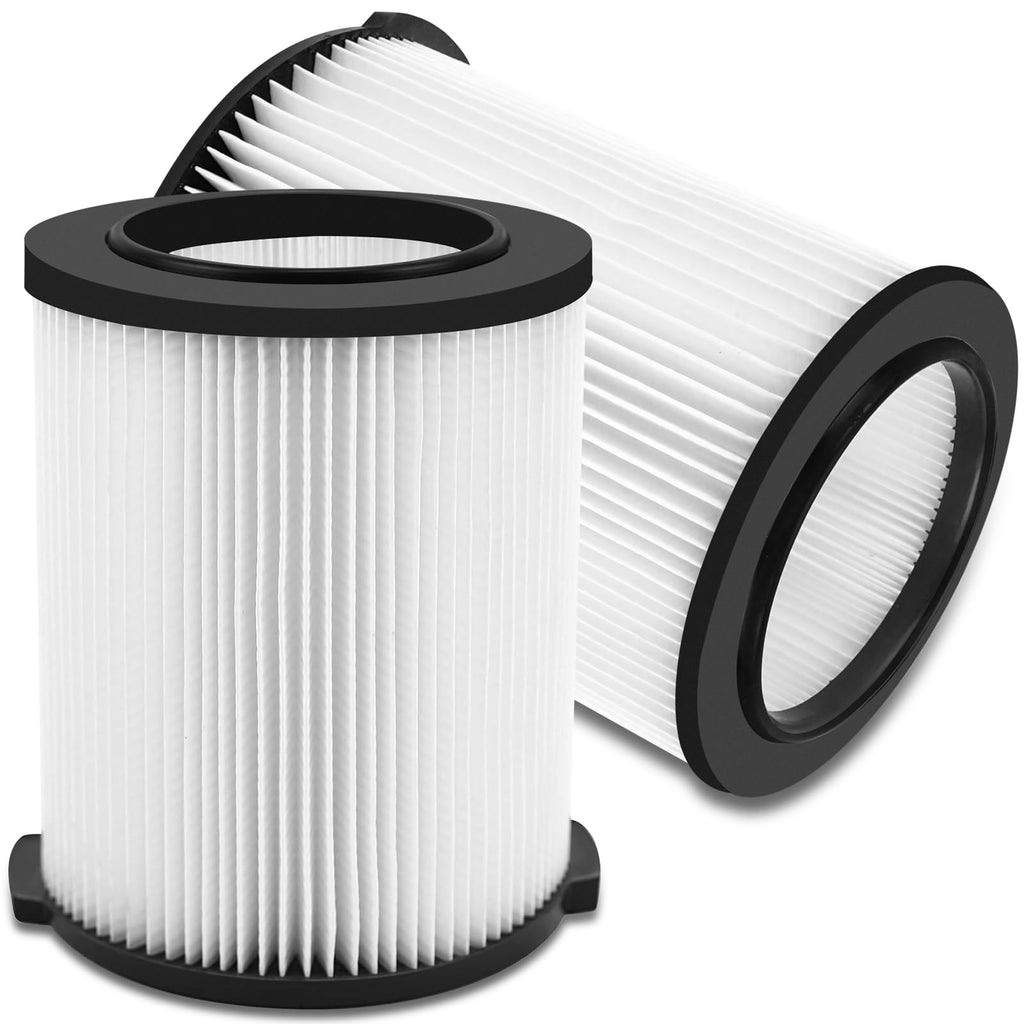 SwellV VF4000 Replacement Filter (VF4000-2P) – 2-Pack for 5-20 Gallon Wet/Dry Vacs & Husky 6-9 Gal