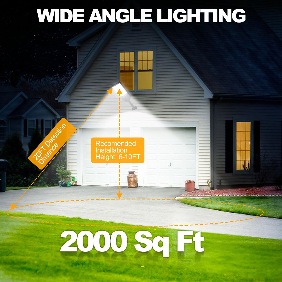 TFKK Solar Street Lights Outdoor (4 Pack) – 6500K Dusk-to-Dawn with Motion Sensor & Remote
