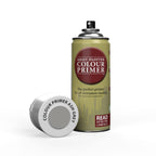 The Army Painter Colour Primer Ash Grey, 400 mL – Fast-Drying Acrylic Basecoat for Miniatures