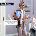 TOPGREENER TDOS5-HL-W-2PCS Motion Sensor Switch | Auto Occupancy/Vacancy, No Neutral or Ground Required, Single Pole