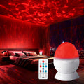 UweSmart Red Night Light & 2-in-1 Galaxy Projector — 670nm Red Light Therapy, 7 Color Modes, Remote, Timer